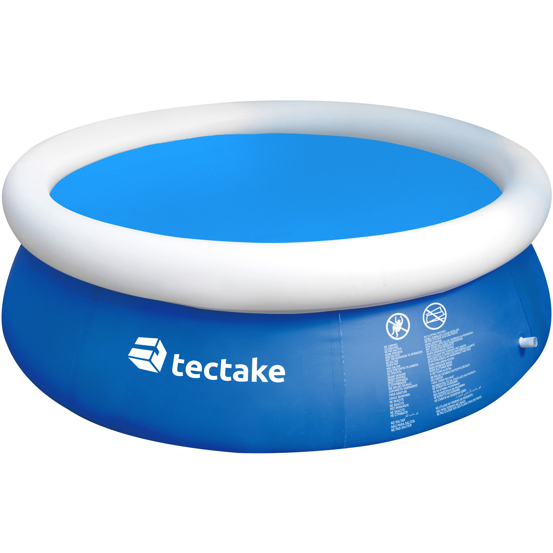 Pool Cover - round, floating, protects and warms the water - Ø 455 cm