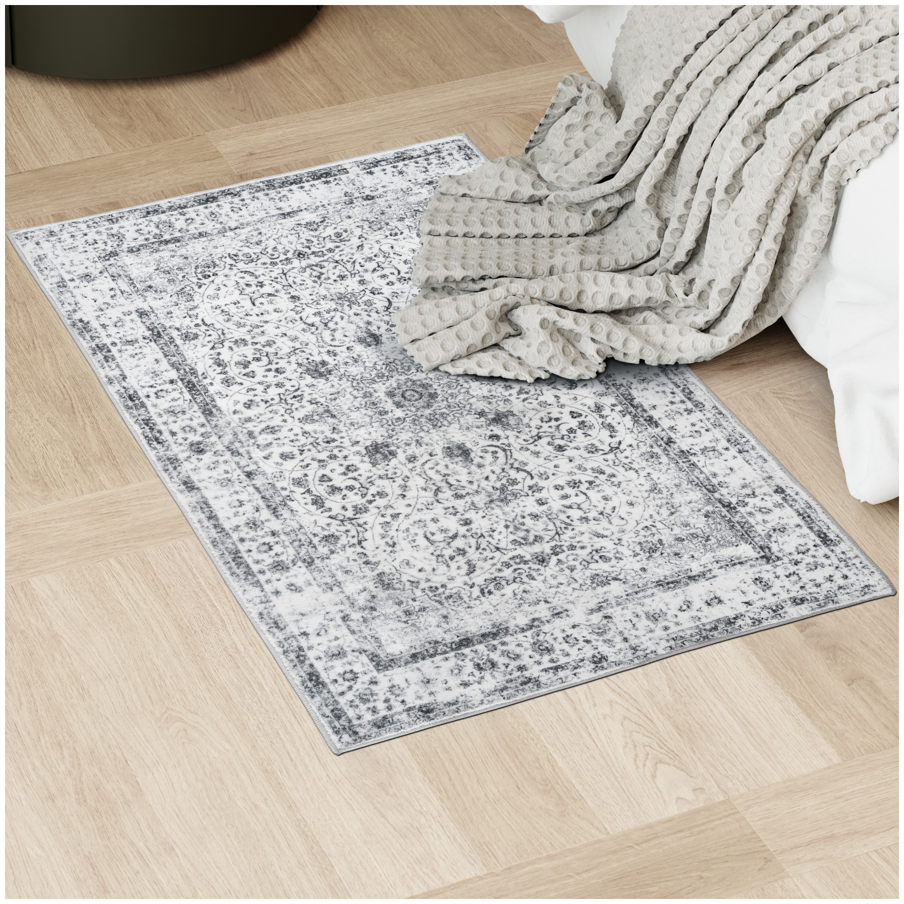 Tapete vintage Aliya, pêlo curto - 60 x 110 cm