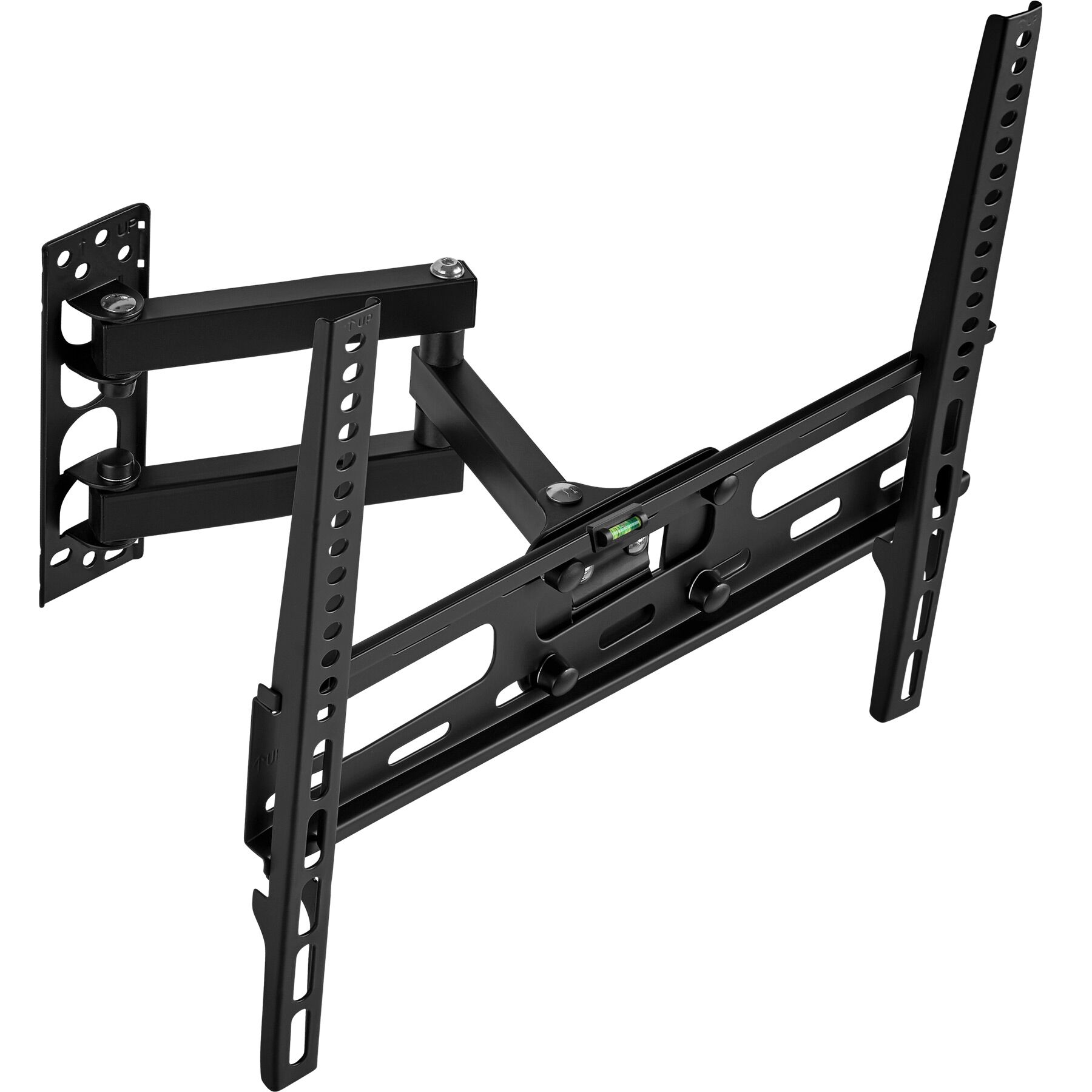 Suporte de parede inclinável e giratório para TV de 26" a 75" (66-191 cm), VESA 600 x 400, suporta até 60 kg - preto
