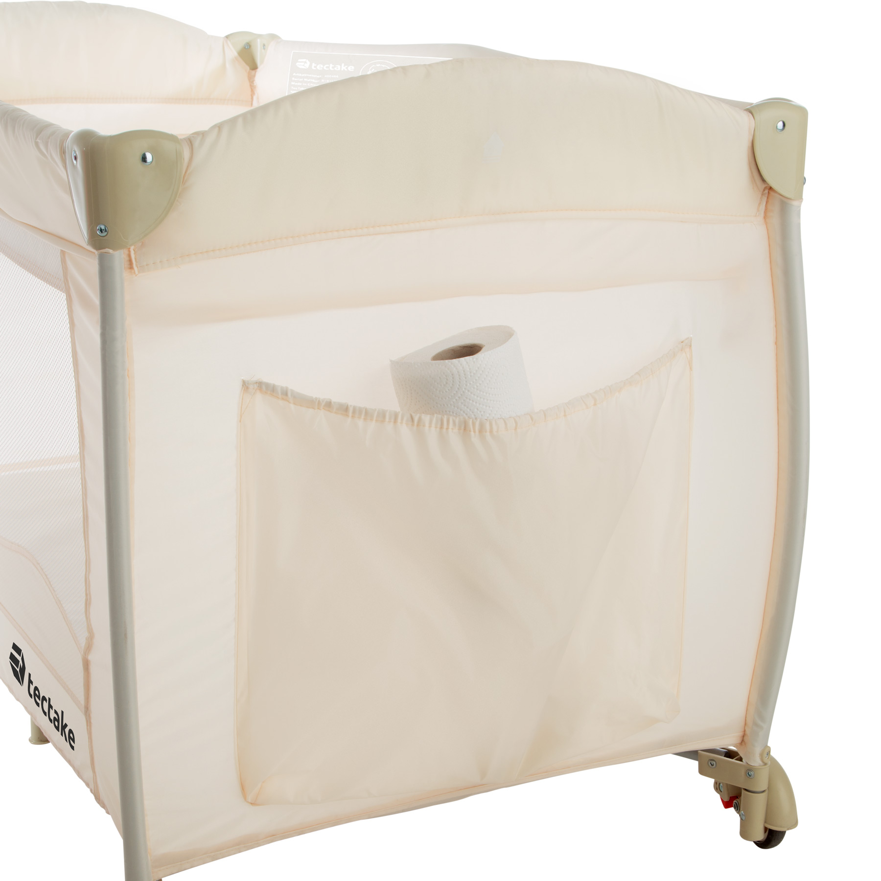 tectake travel cot