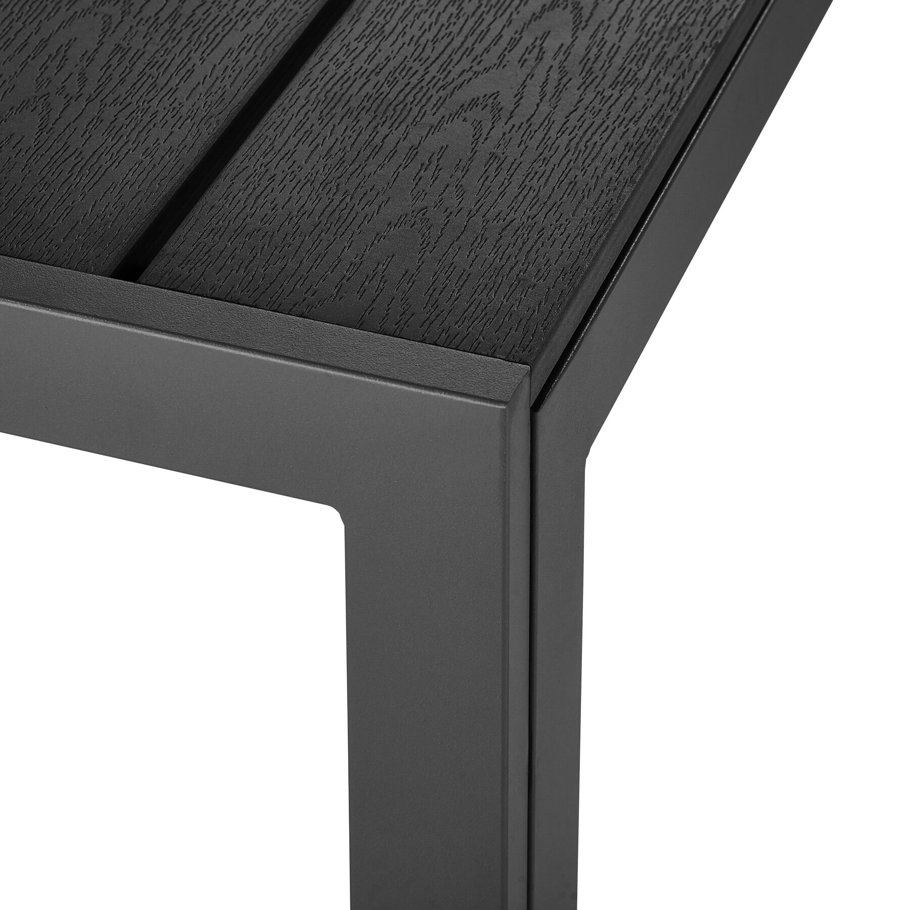 Garden Furniture Table Outdoor Patio Dining Coffee Balcony Square Aluminium - Picture 13 of 25
