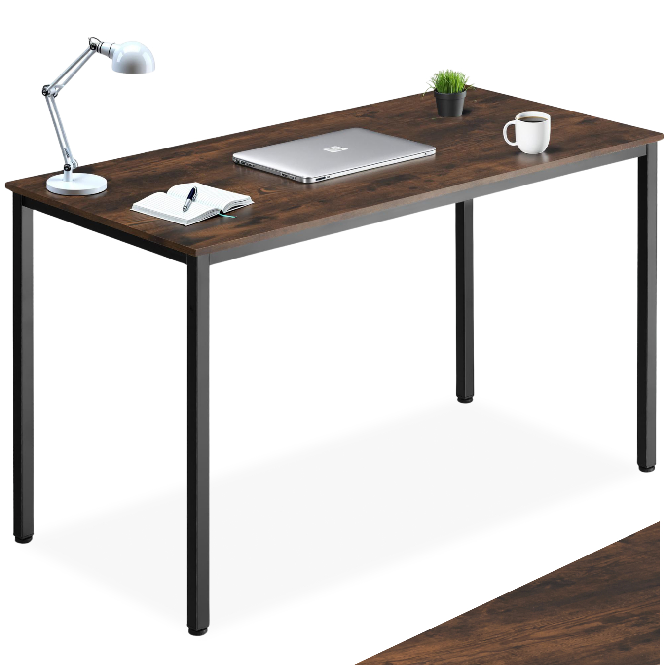 Schreibtisch Bürotisch Esstisch Tisch Industrial Design Holz Metall 120 x 60 cm
