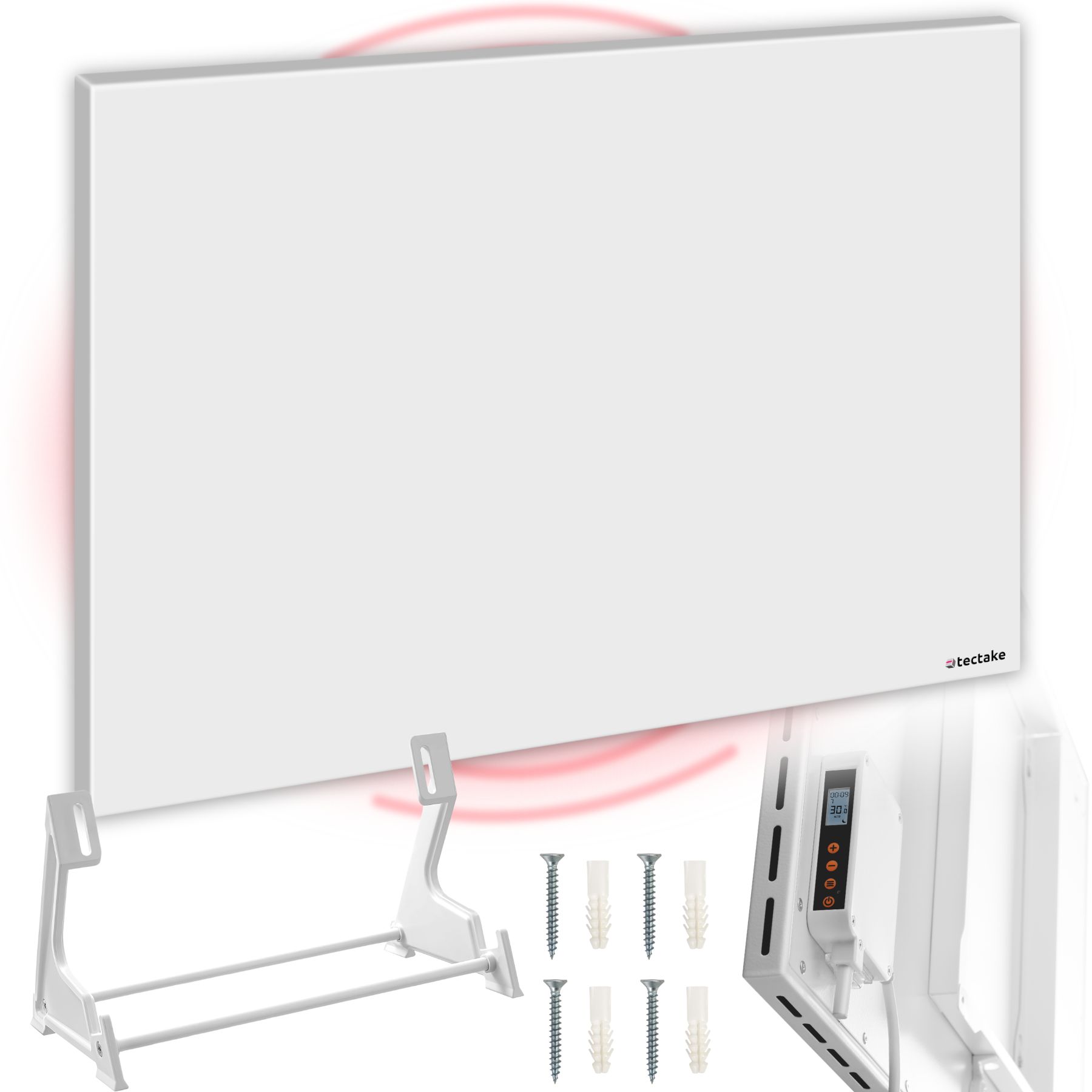 Chauffage infrarouge avec thermostat et protection anti-basculement - 700 W