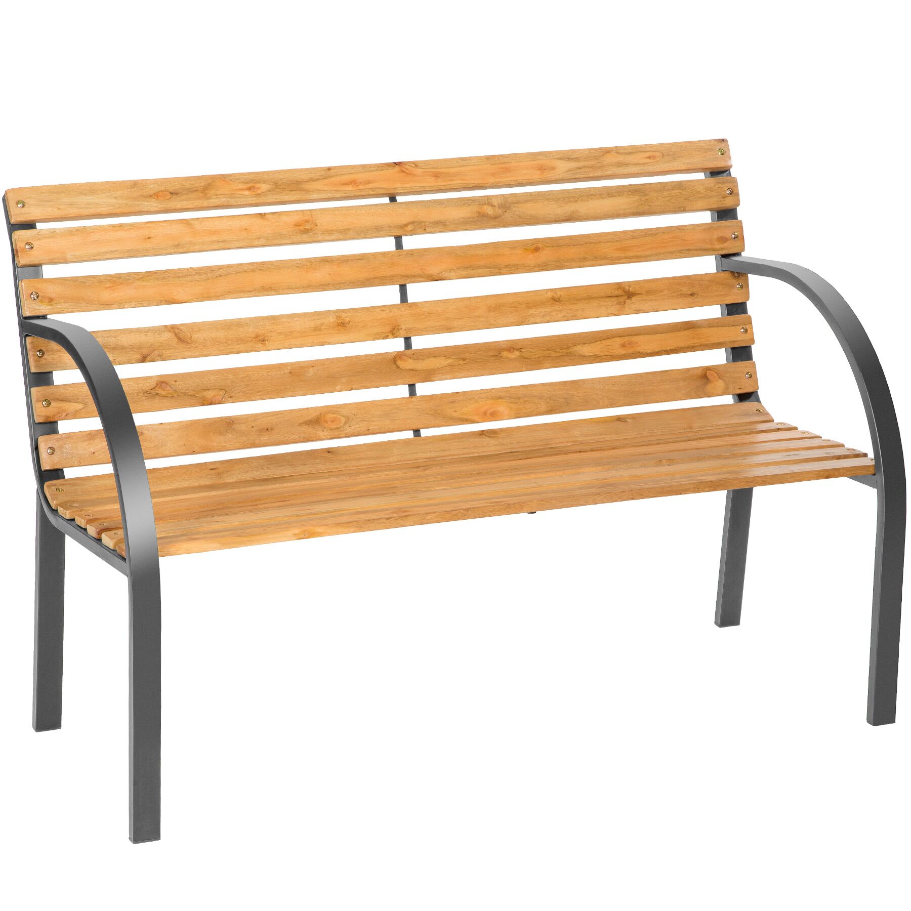 tectake Gartenbank Michaela 2-Sitzer aus Holz