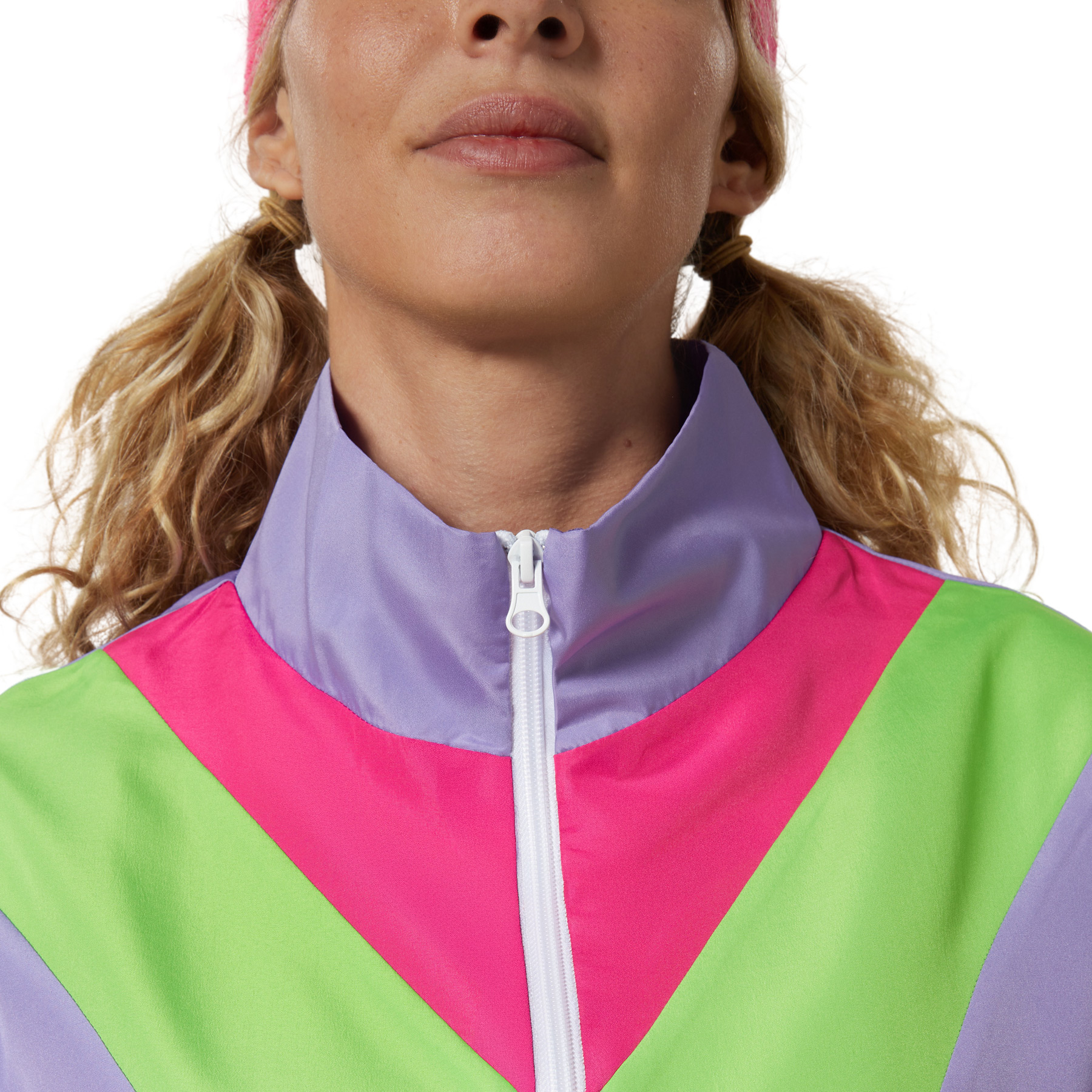 Fancy Dress Costume Women's Retro 80's 90's Tracksuit Outfit Halloween Dress Up - Picture 11 of 20