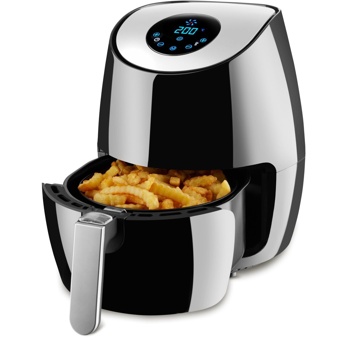 Airfryer Mitch 3,6 l - zwart | tectake