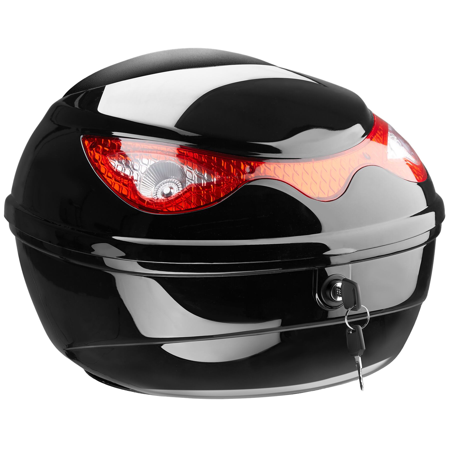 Packväska MC top case ca 22 liter - svart | tectake