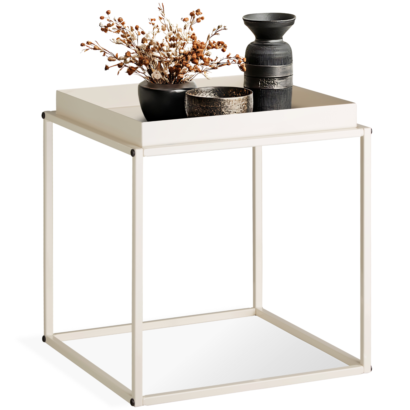 Beistelltisch Cambridge 40x40x44cm - creme