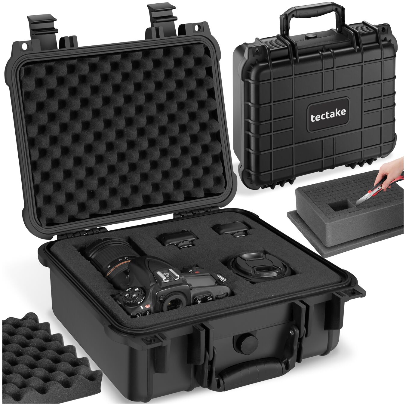 Valise étanche pour appareil photo - M | tectake
