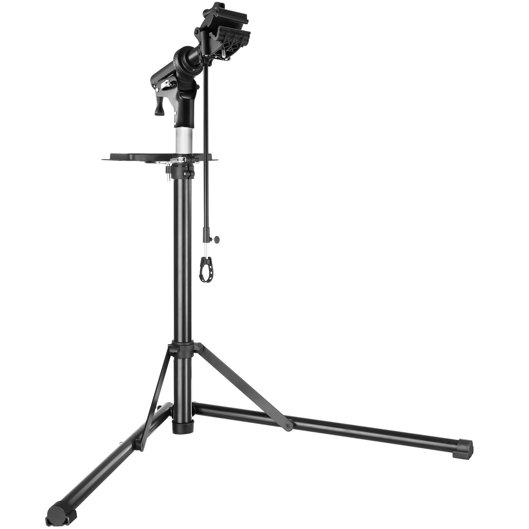 Bike Repair Stand Jan - folding, height-adjustable, suitable for e-bikes, 50kg load capacity - grey/black