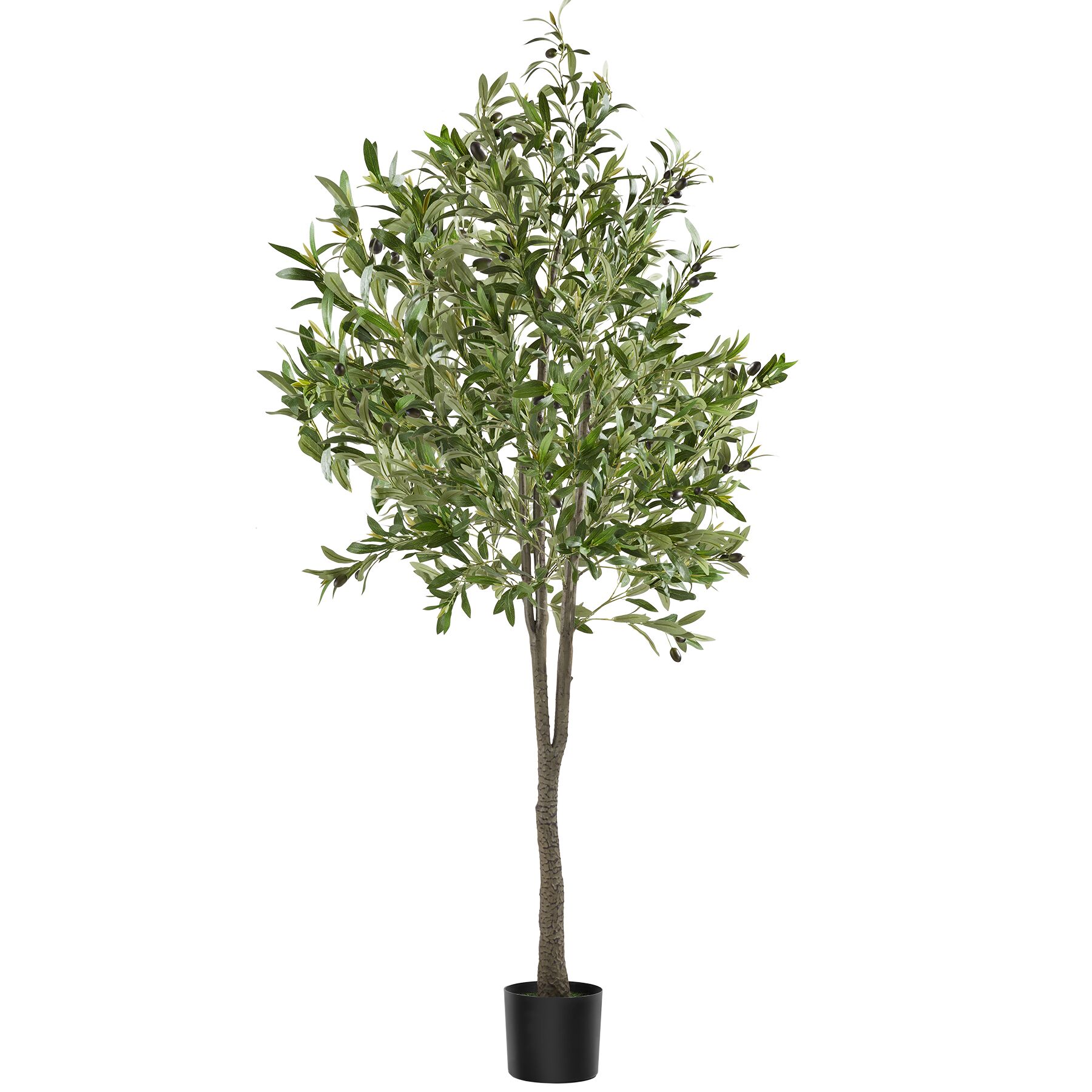 Tectake Gmbh Verde Albero Di Ulivo Artificiale Oleand, Texture Realistica