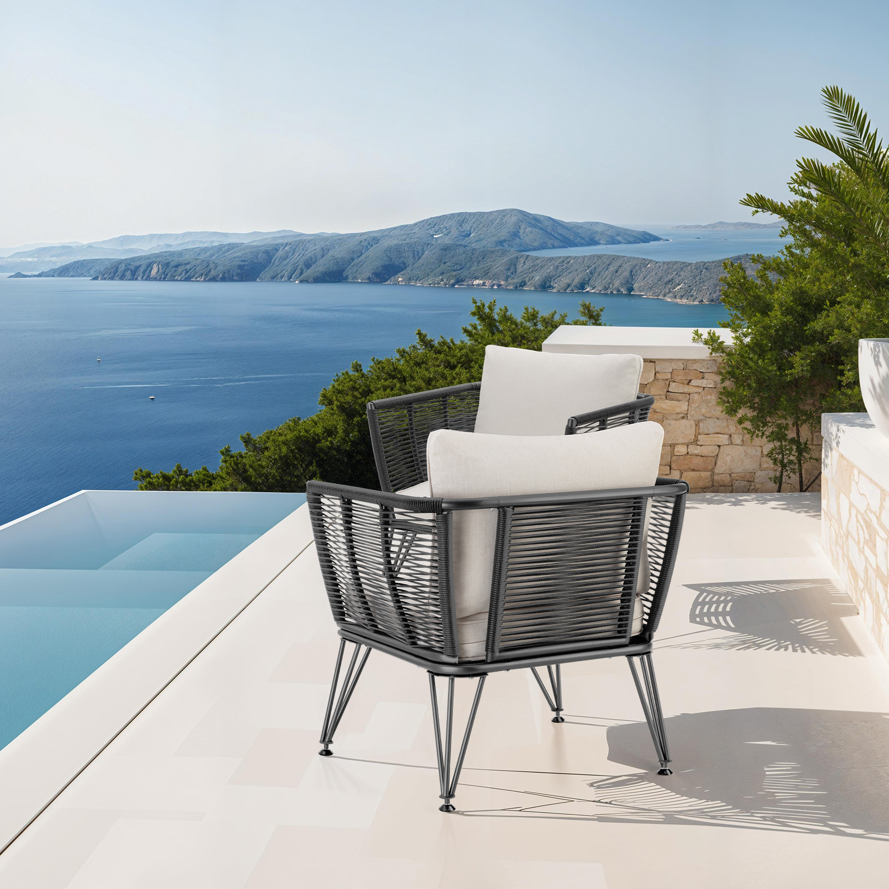Garden Dining Furniture Outdoor Chairs Sets Sofas Cushions Luxury Loungers Home - Picture 23 of 24