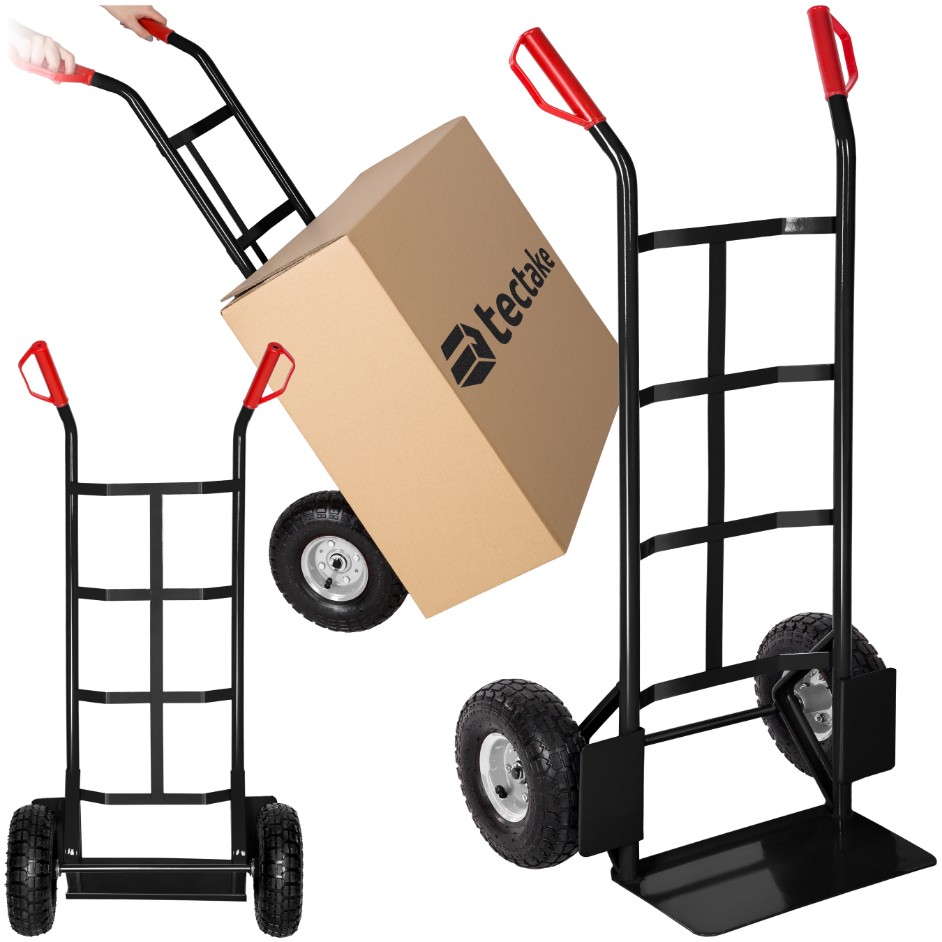 Diable rigide 200 kg - noir