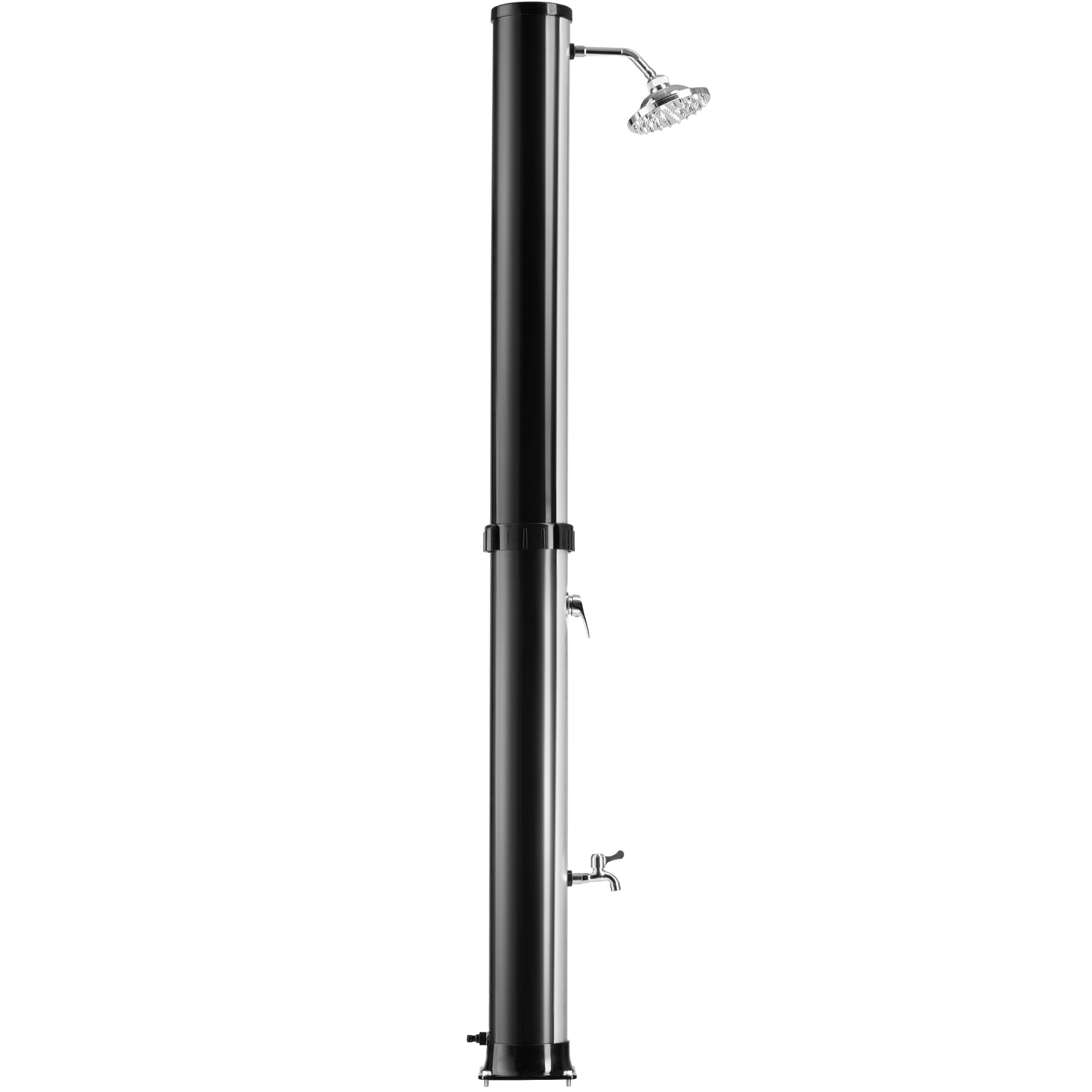 Solar shower 38 litre outdoor garden portable camping rain shower head - Picture 24 of 25