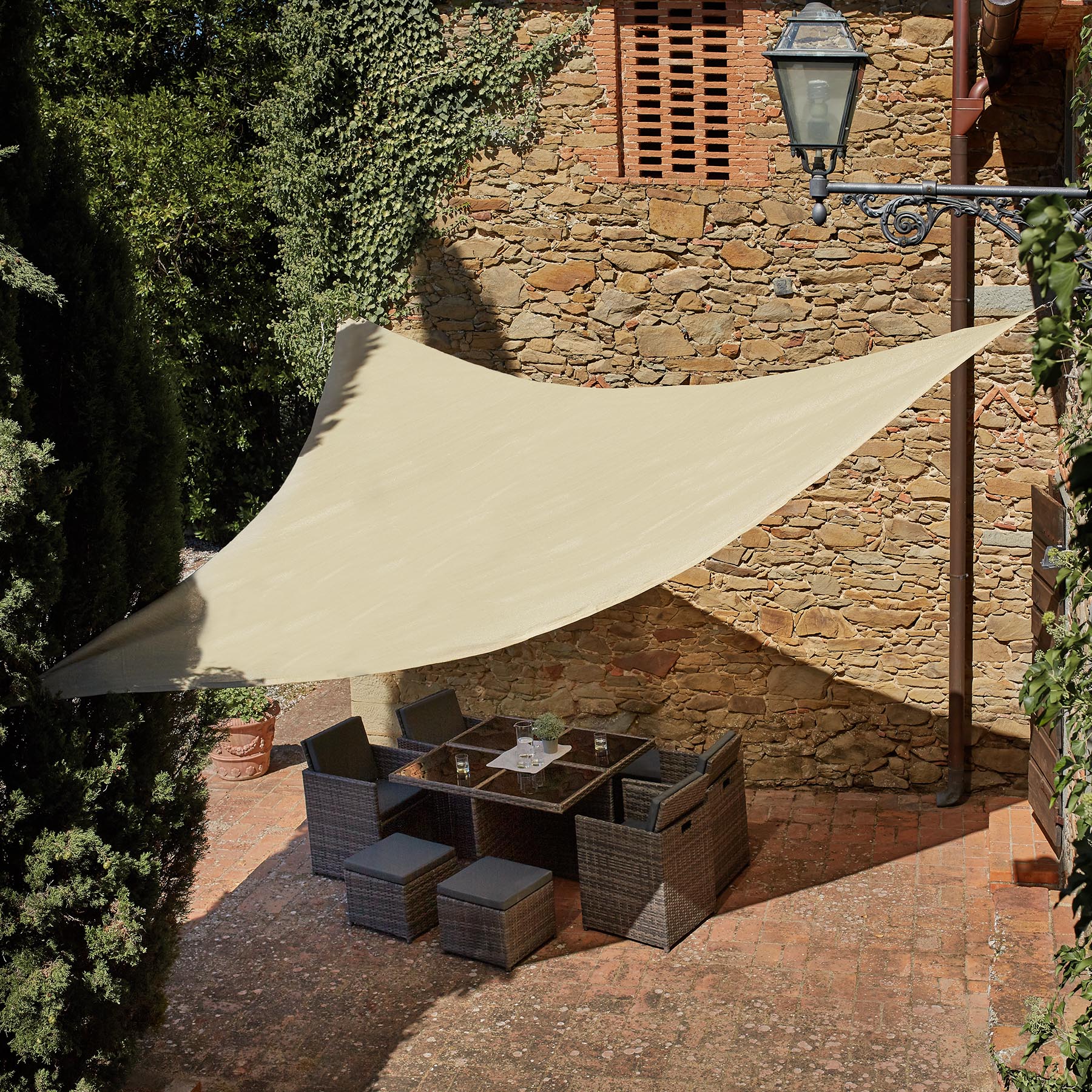solseil-trekant-beige-kj-p-online-billig-tectake