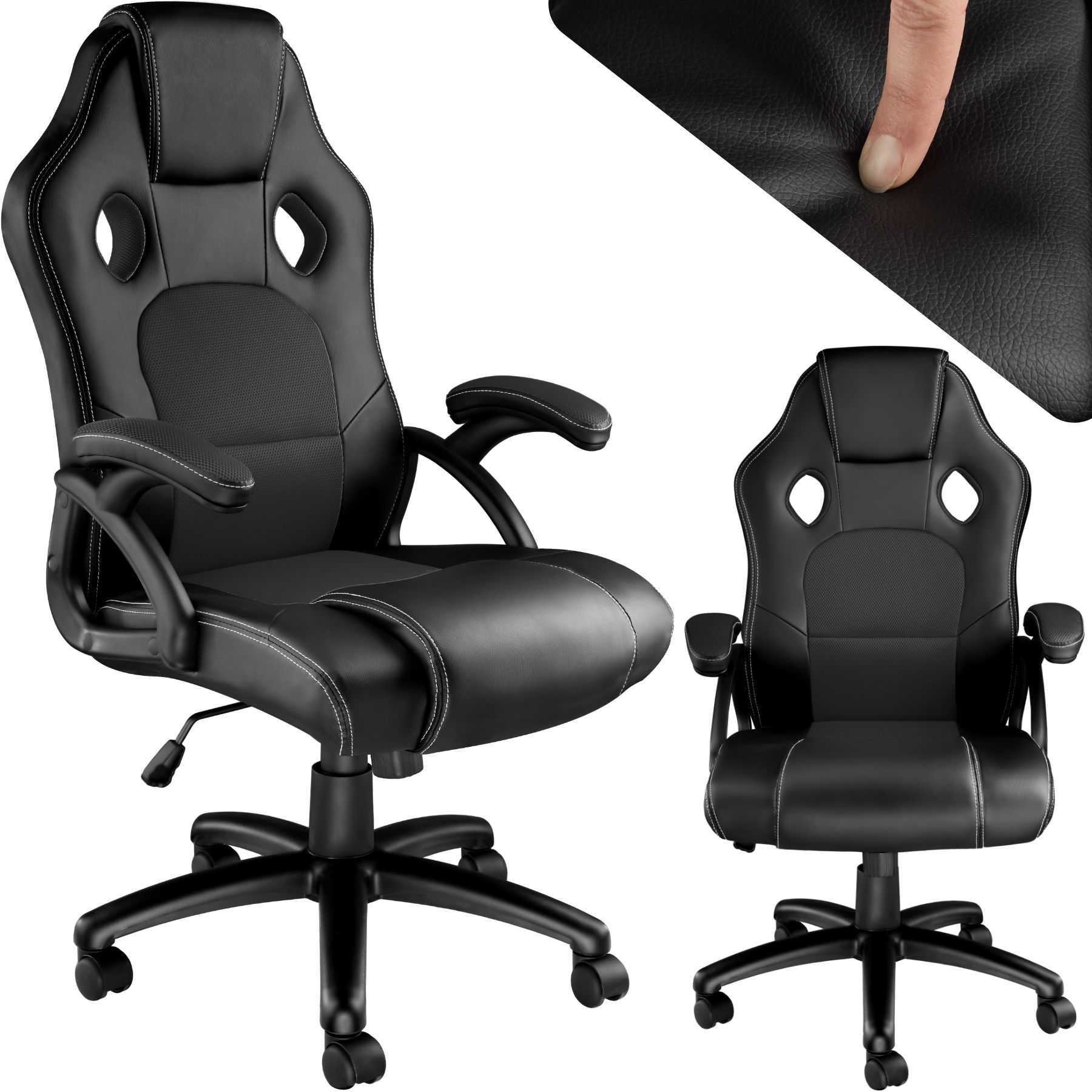 Bürostuhl Tyson - schwarz von tectake