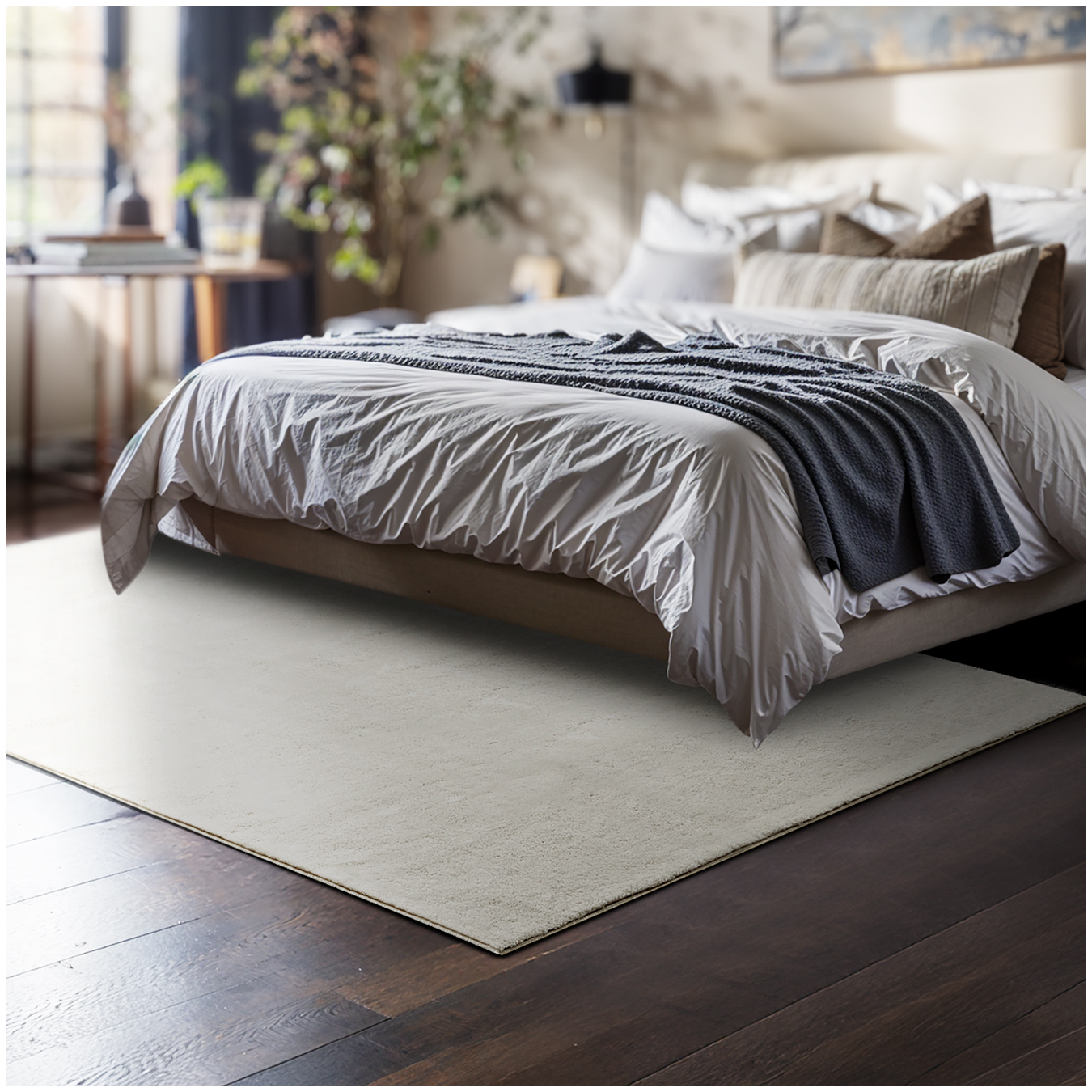 Kurzflorteppich Soft Zone - creme, 120 x 170 cm