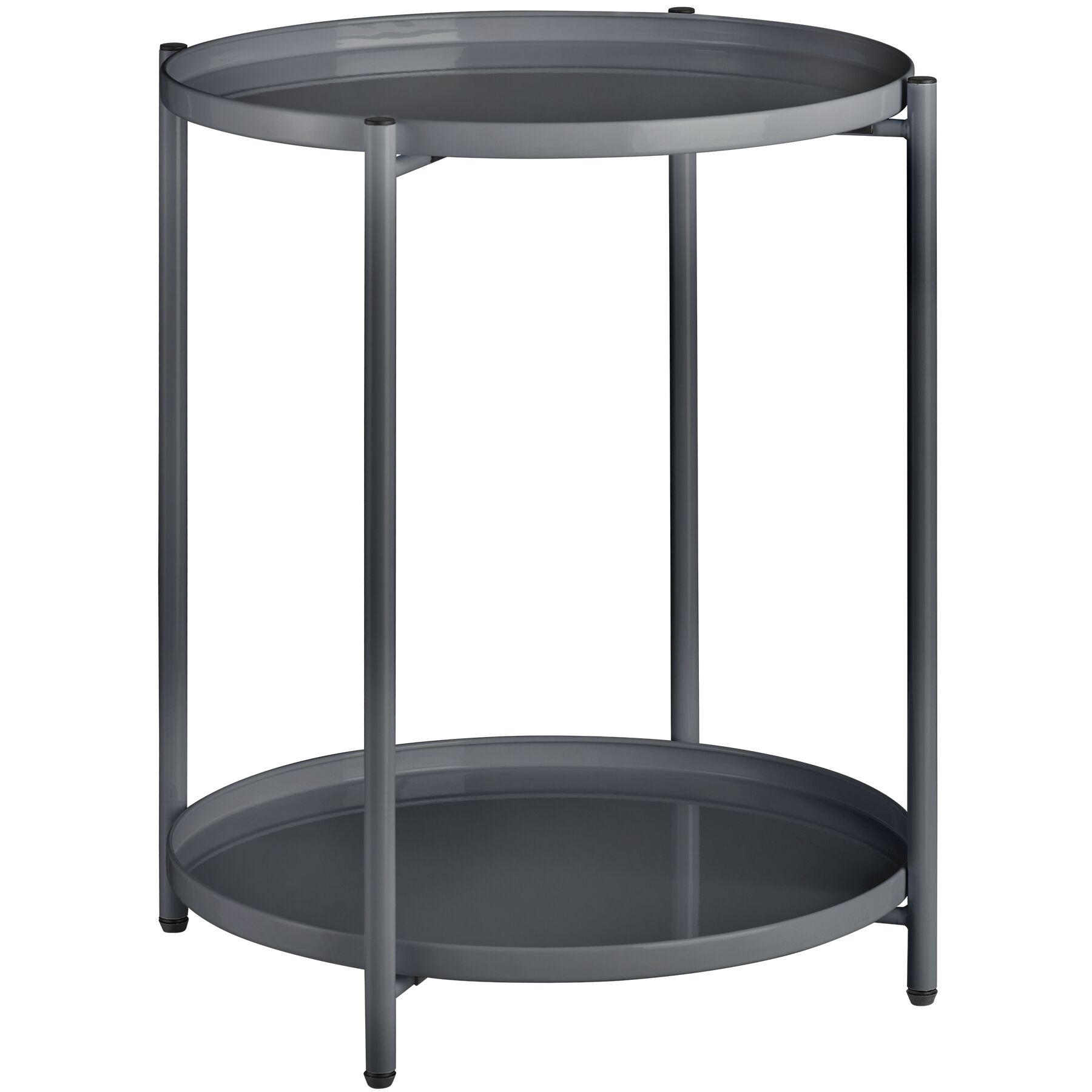 Mesa de apoio Oxford - cinzento escuro