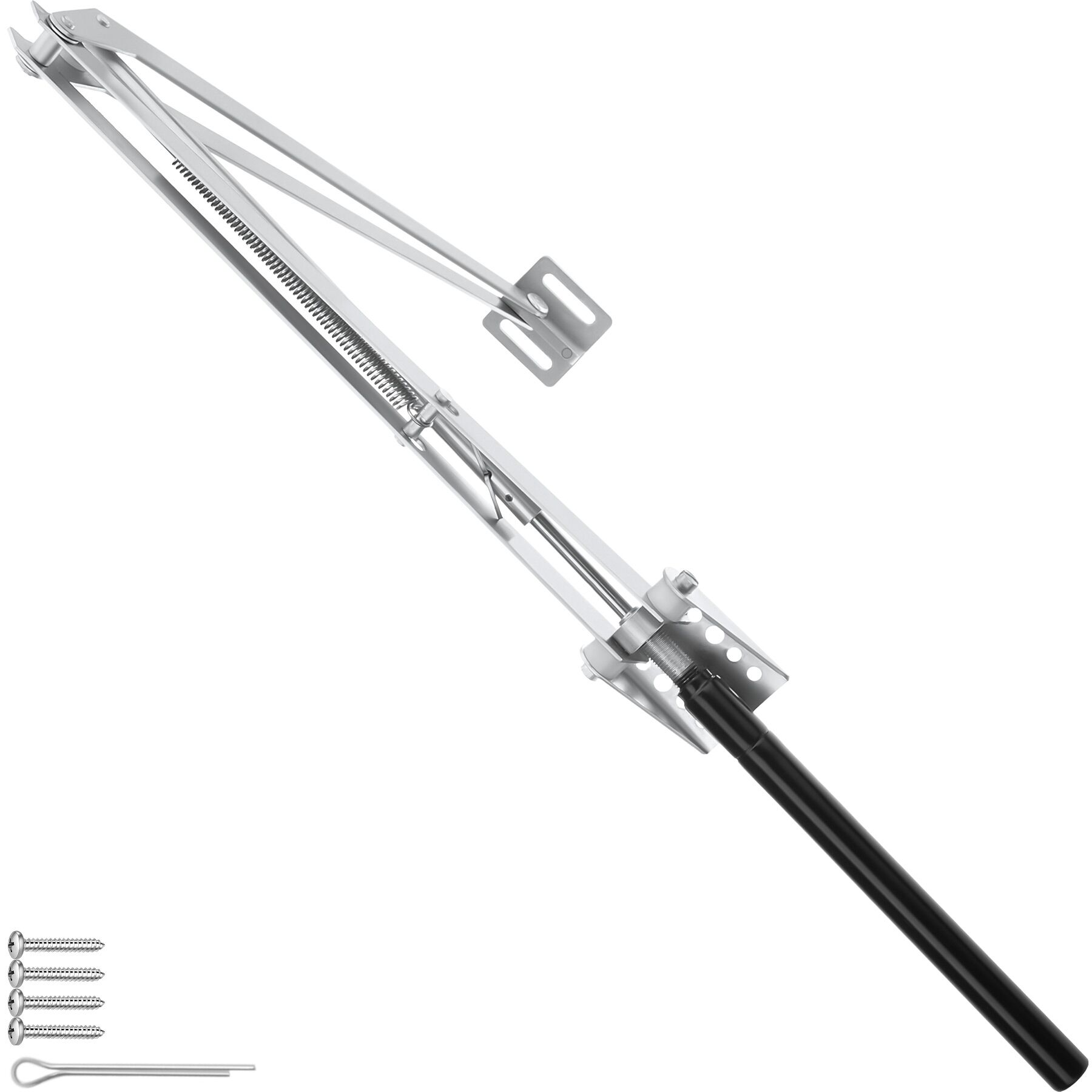 Automatic Greenhouse Window Opener - temperature-controlled - silver | tectake