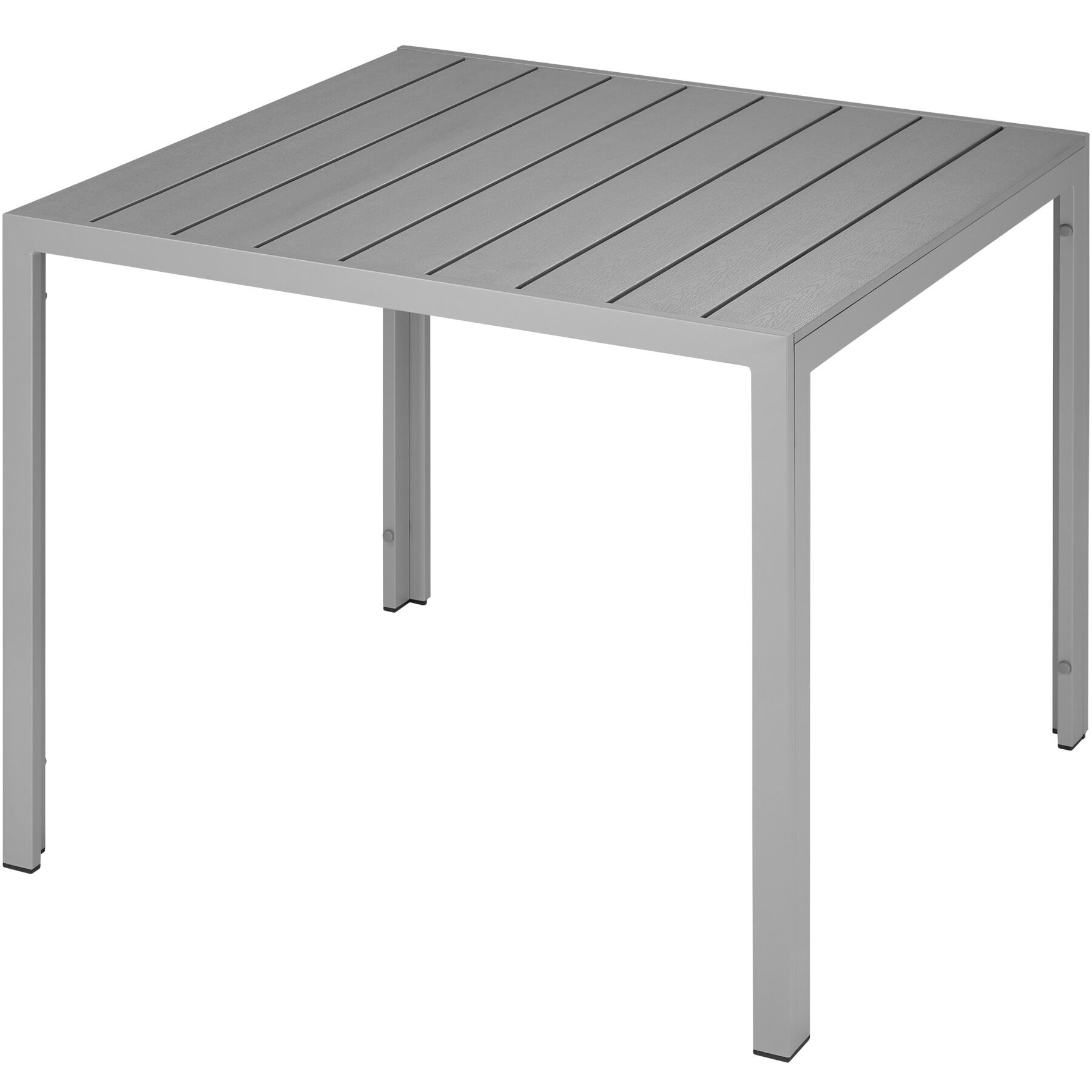 Garden Furniture Table Outdoor Patio Dining Coffee Balcony Square Aluminium - Picture 21 of 25
